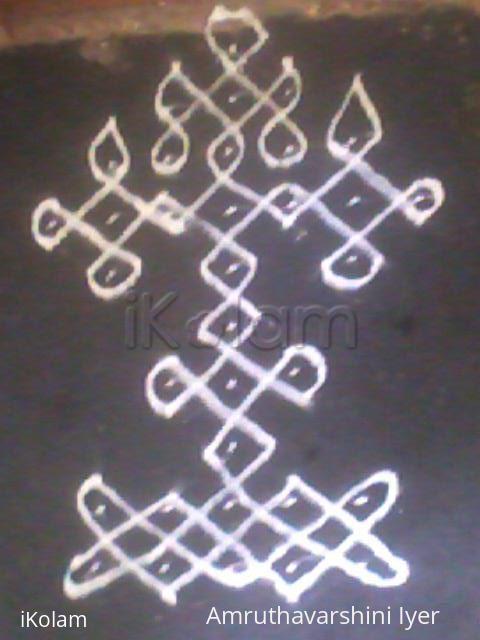 Rangoli: pulli vilakku kolam