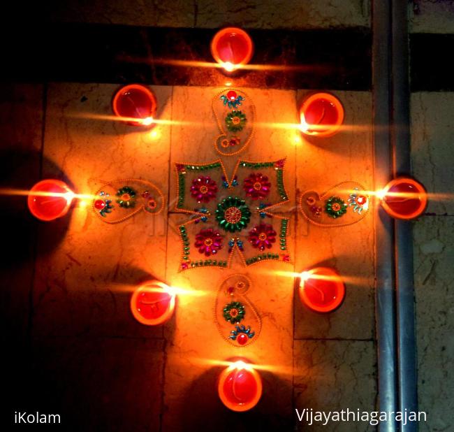 Rangoli: Karthigai Kolam