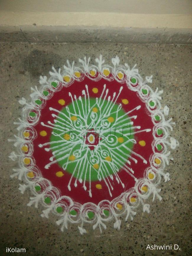 Rangoli: Dhanurmasa-morning rangoli