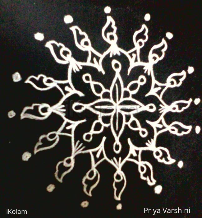 Rangoli: Simple rangoli