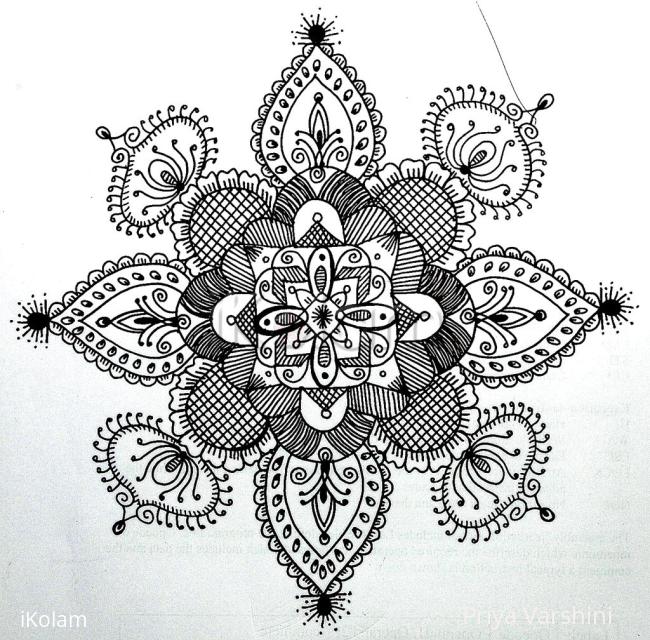 Rangoli: Simple rangoli
