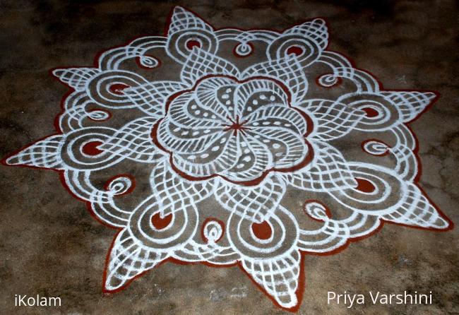 Rangoli: Margazhi kolam 4