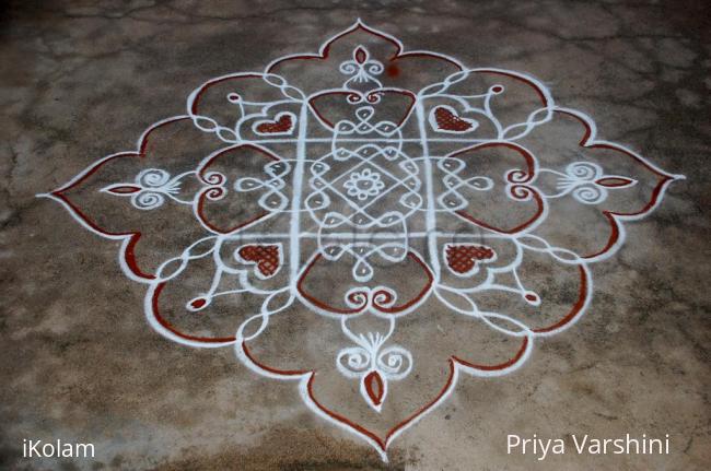 Rangoli: margazhi kolam 7