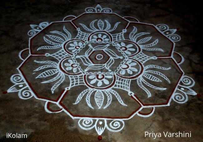 Rangoli: Margahi  kolam 12