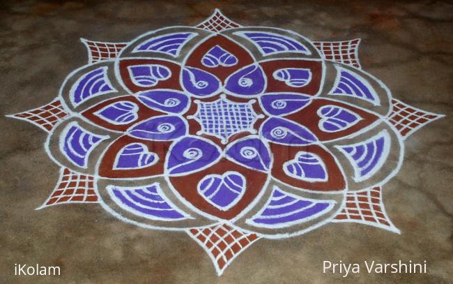 Rangoli: Margazhi kolam 14