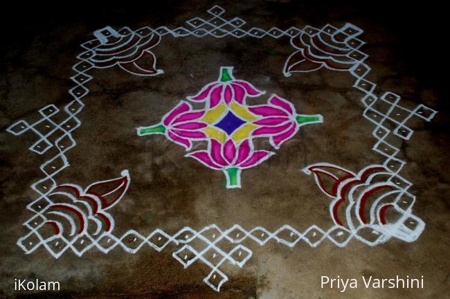 Rangoli: Margazhi kolam 15