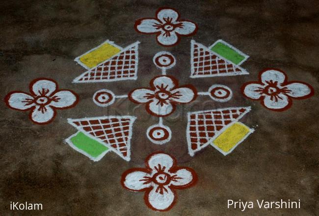 Rangoli: Margazhi kolam 16