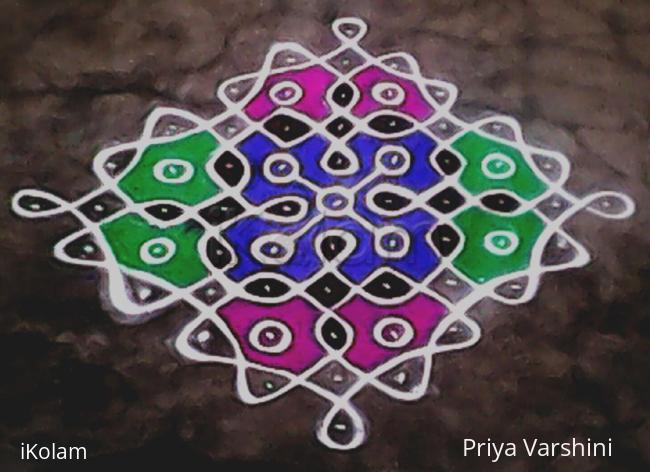 Rangoli: Simple kolam Rangoli: Simple kolam