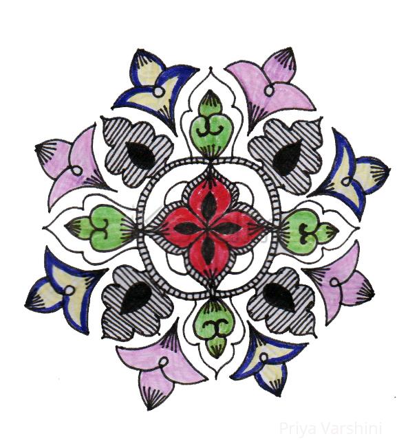 Rangoli: Small Rangoli