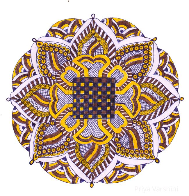 Rangoli: Recreation of sowmya madam's Padikolam