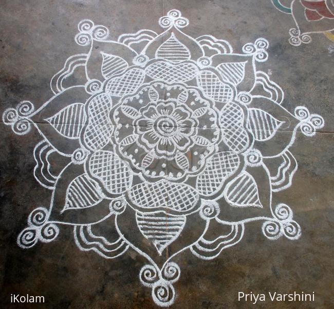 Rangoli: Simple rangoli