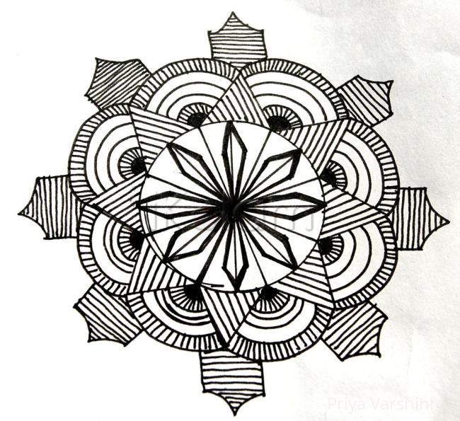 Rangoli: small rangoli