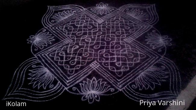 Rangoli: Chikku kolam.