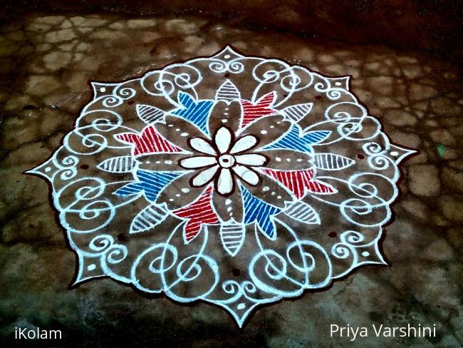 Rangoli: Margazhi kolam (5) 2015