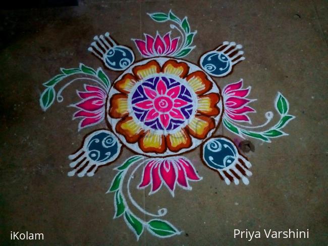 Rangoli: margazhi kolam 