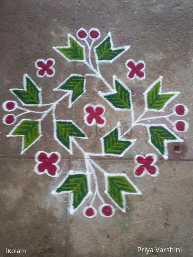 Rangoli: dotted one
