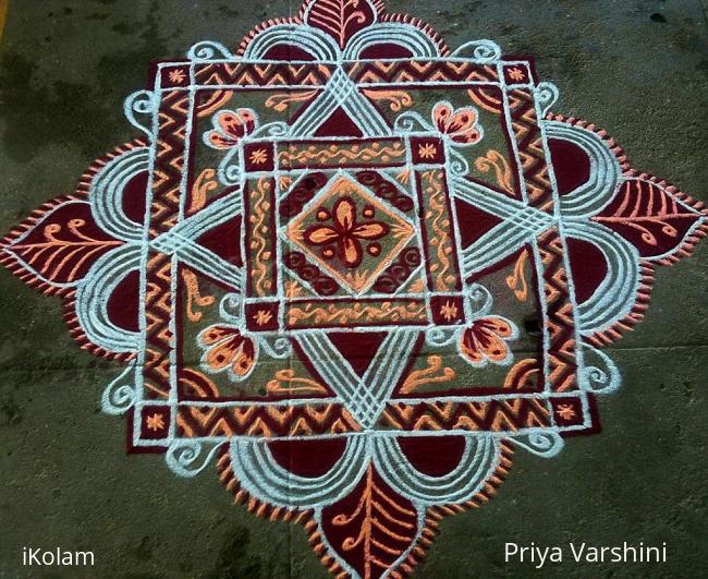 Rangoli: padi kolam