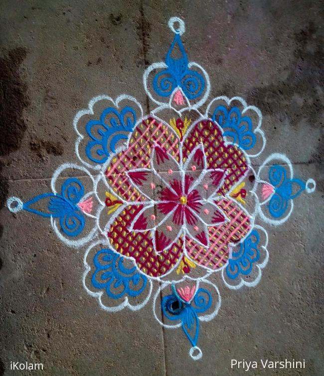 Rangoli: dotted one