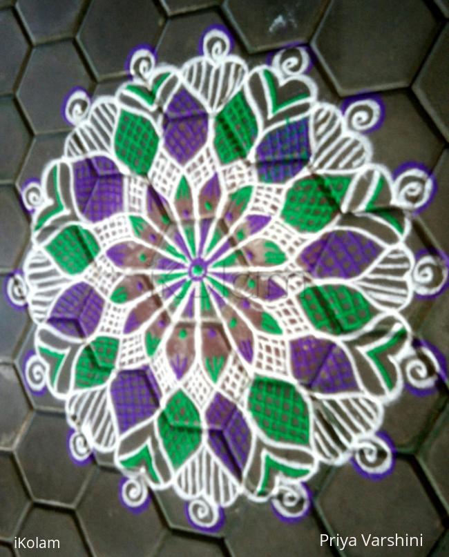 Rangoli: Rangoli welcome margazhi.
