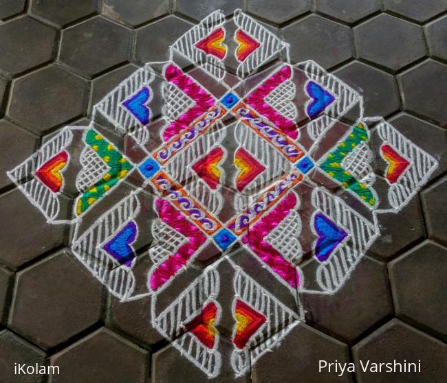 Rangoli: Happy new year Rangoli: Happy new year