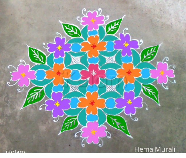 Rangoli: HAPPY NEW YEAR Rangoli: HAPPY NEW YEAR