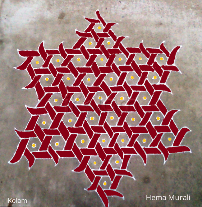 Rangoli: Margazhi day 10 Rangoli: Margazhi day 10