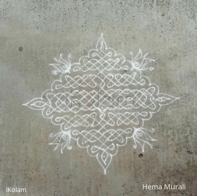 Rangoli: Margazhi day 13