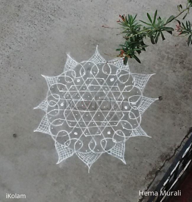Rangoli: Margazhi day 18