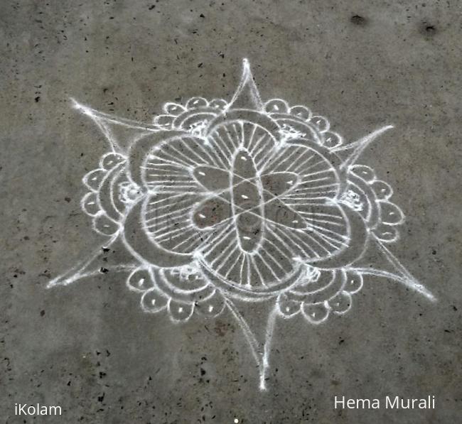 Rangoli: Narasimha Jayanthi Rangoli: Narasimha Jayanthi