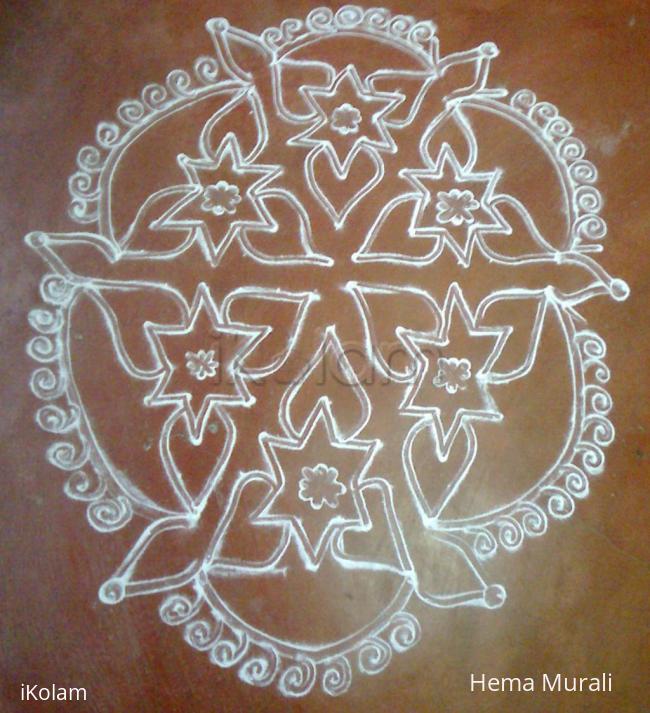 Rangoli: MARGAZHI KOLAM 12.1.2013