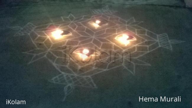 Rangoli: KARTHIGAI DEEPAM 2014 Rangoli: KARTHIGAI DEEPAM 2014