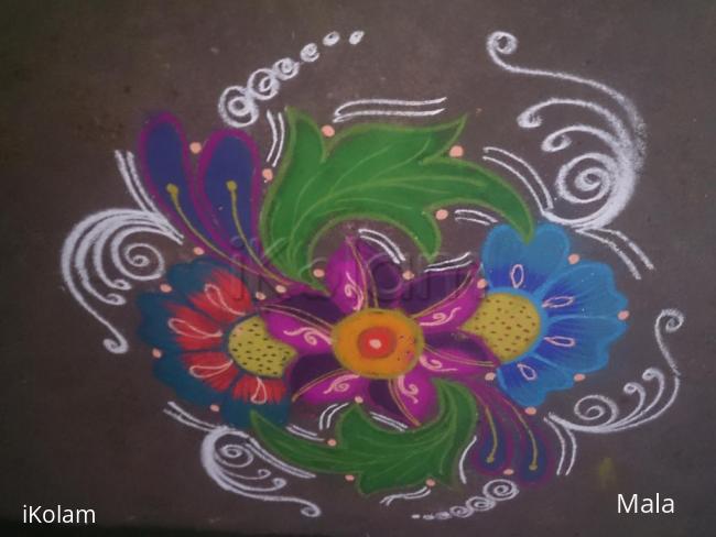 Rangoli: Margazhi kolam