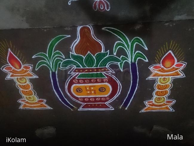 Rangoli: Margazhi kolam