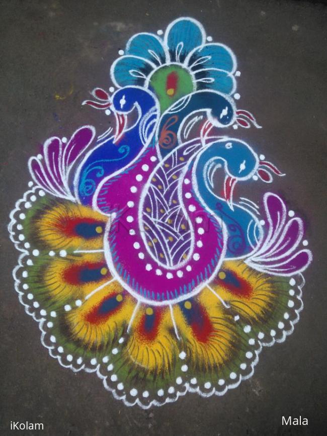 Rangoli: Margazhi kolam