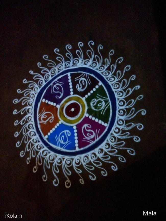 Rangoli: Margazhi kolam