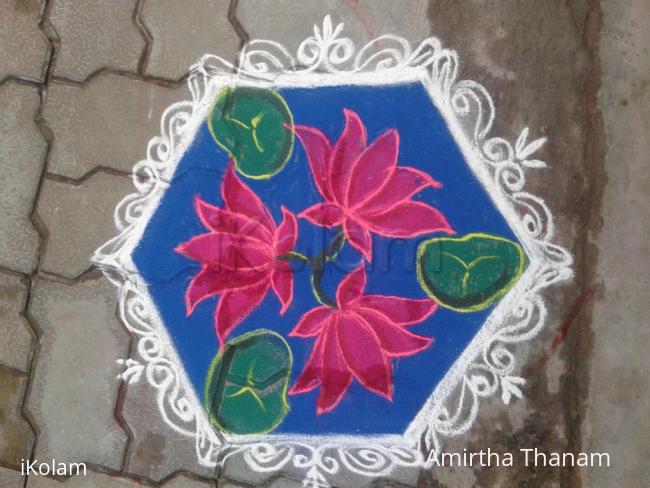 Rangoli: simple rangoli
