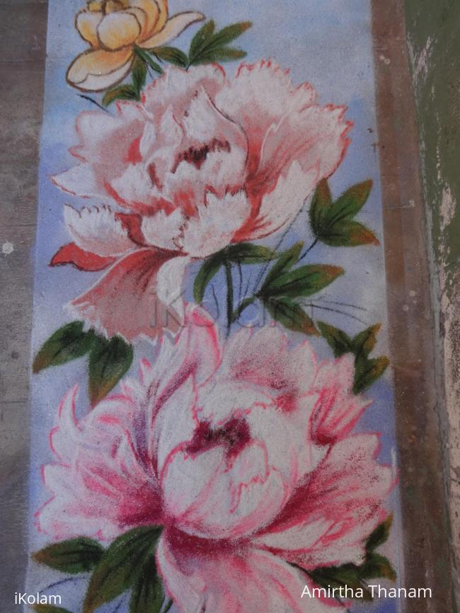 Rangoli: flowers