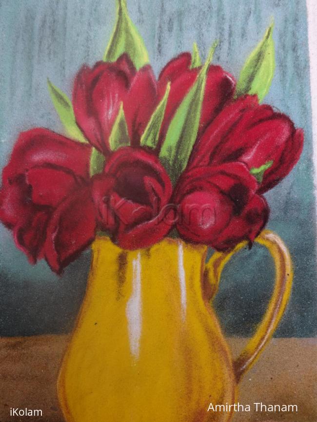 Rangoli: flower