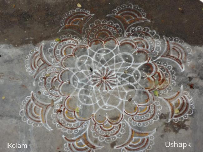 Rangoli: freehand