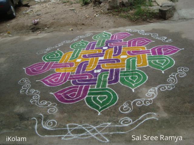 Rangoli: Sankrathi kolam