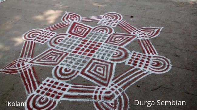 Rangoli: padi kolam
