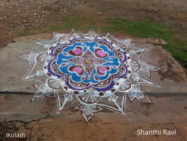 Rangoli: happy women's day 