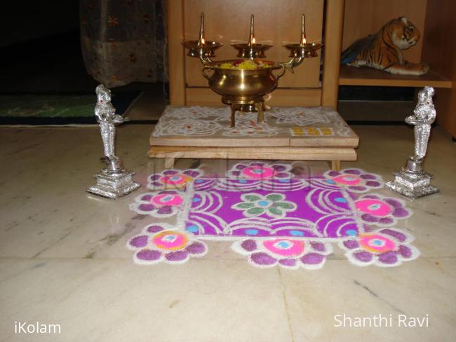 Rangoli: freehand