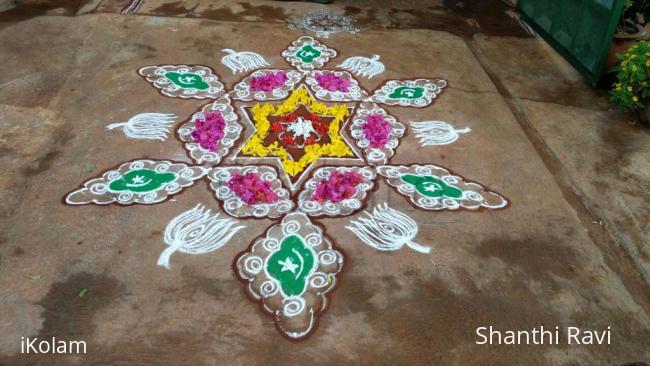 Rangoli: Eid Mubarak and Happy Onam! Rangoli: Eid Mubarak and Happy Onam!