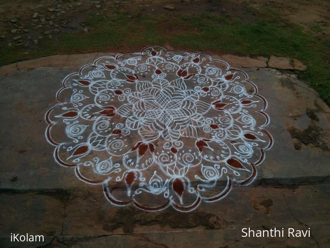 Rangoli: freehand rangoli.
