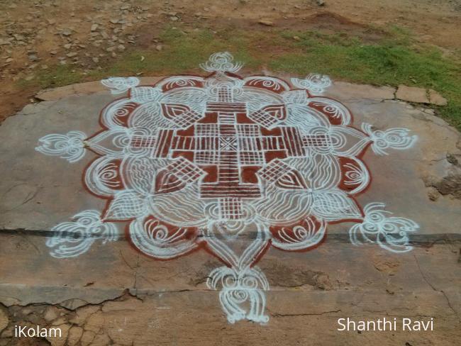 Rangoli: padi kolam
