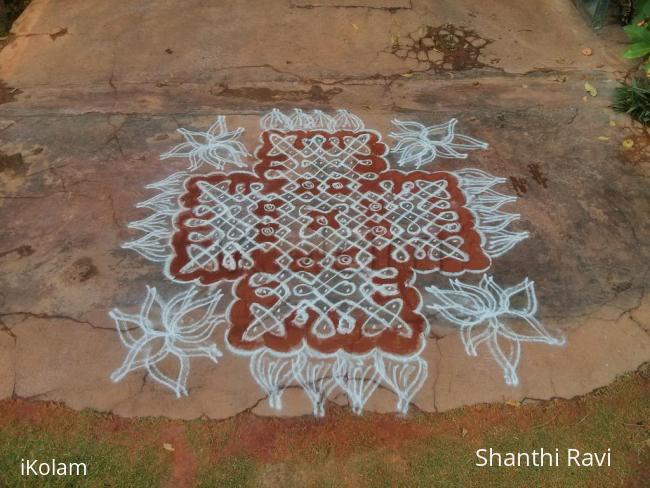 Rangoli: chikku kolam
