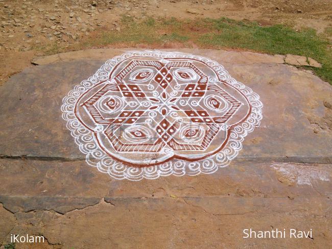 Rangoli: dotted rangoli