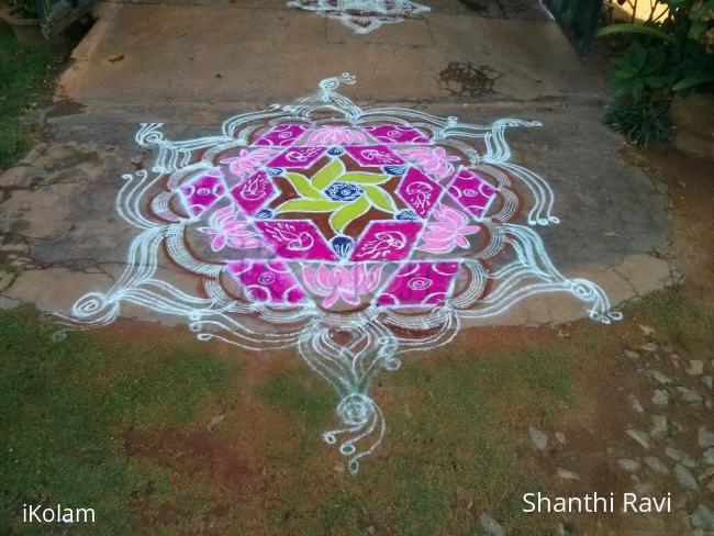 Rangoli: friday rangoli