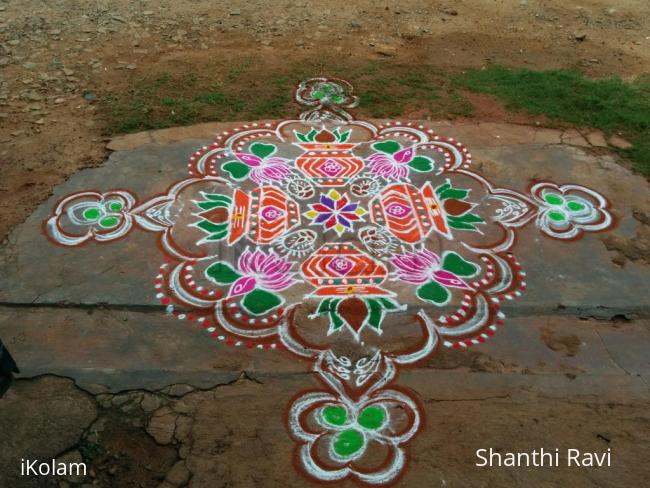 Rangoli: Varamaha Lakshmi Rangoli Rangoli: Varamaha Lakshmi Rangoli